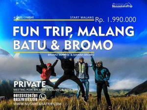 Paket Wisata Malang Batu Bromo 4H3M
